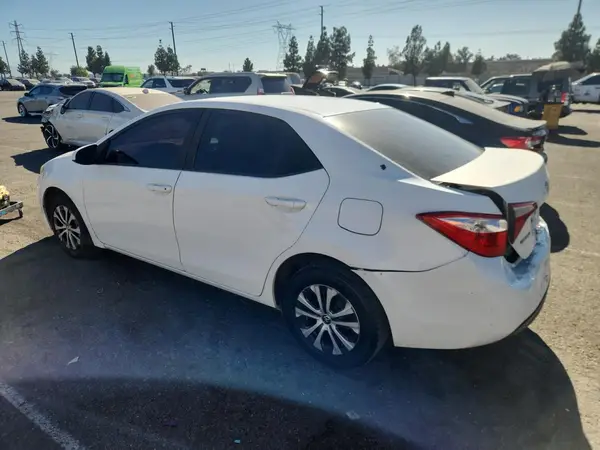 5YFBURHE7GP460595 2016 TOYOTA COROLLA - Image 2