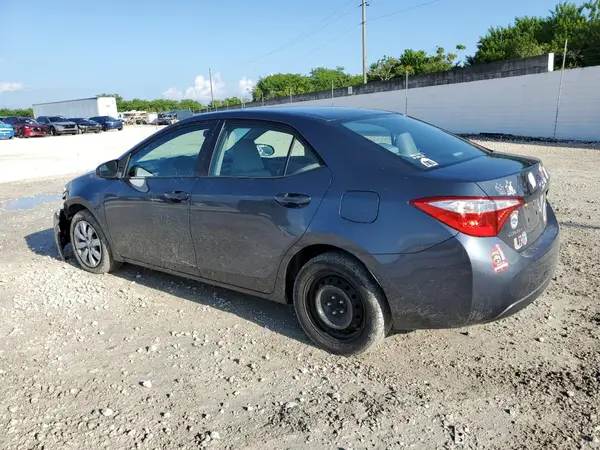 5YFBURHE7GP476263 2016 TOYOTA COROLLA - Image 2