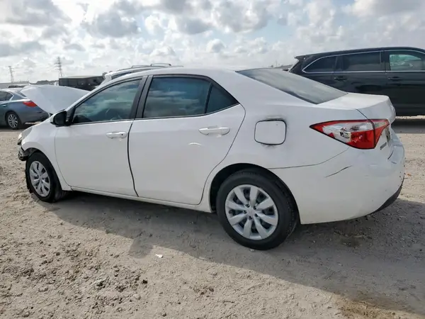 5YFBURHE7GP485187 2016 TOYOTA COROLLA - Image 2