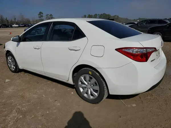 5YFBURHE7GP531262 2016 TOYOTA COROLLA - Image 2
