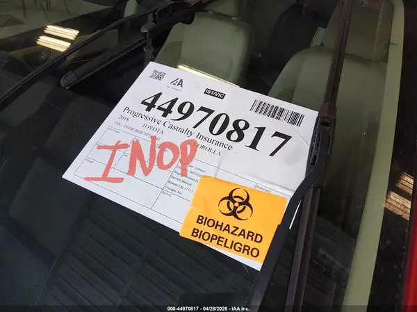 5YFBURHE7JP744543 2018 TOYOTA COROLLA - Image 8