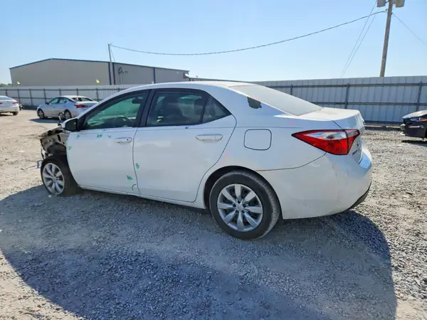 5YFBURHE8GP366189 2016 TOYOTA COROLLA - Image 2