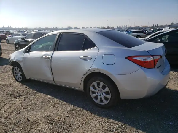 5YFBURHE8GP493525 2016 TOYOTA COROLLA - Image 2
