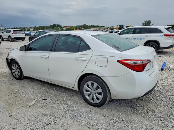 5YFBURHE8GP539130 2016 TOYOTA COROLLA - Image 2