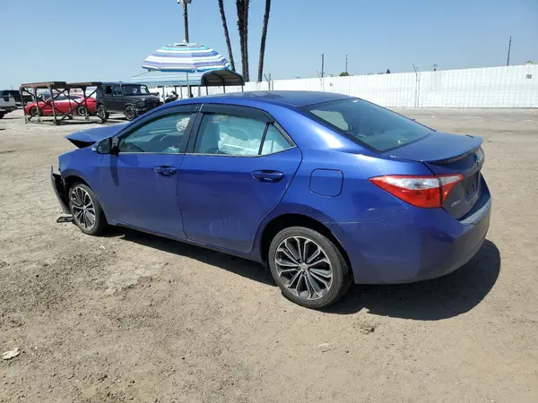 5YFBURHE9GP390873 2016 TOYOTA COROLLA - Image 2