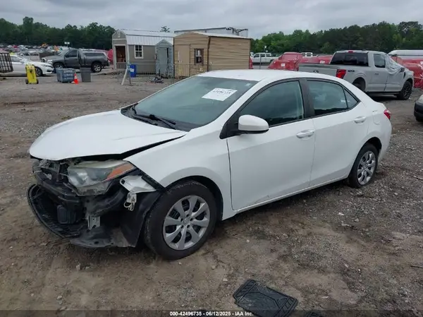 5YFBURHEXGP460171 2016 TOYOTA COROLLA - Image 2