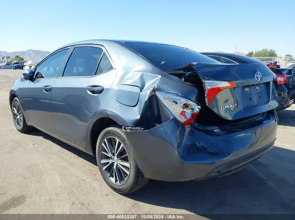 2016 TOYOTA COROLLA auction photo 6