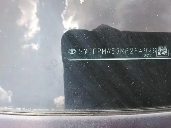 5YFEPMAE3MP264926 2021 TOYOTA COROLLA - Image 8
