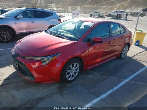 5YFEPRAE1LP054594 2020 TOYOTA COROLLA - Image 2