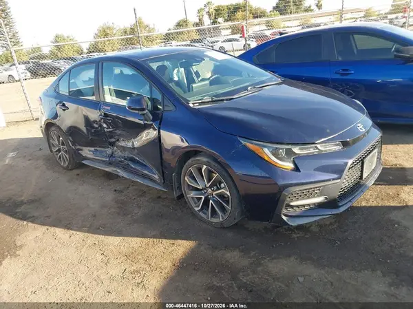 5YFS4RCE1LP053972 2020 TOYOTA COROLLA - Image 1