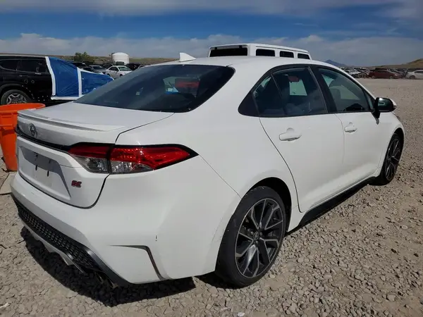 2020 TOYOTA COROLLA COPART lot 53830146 auction photo 3