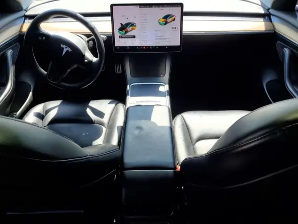 5YJ3E1EA0MF030421 2021 TESLA MODEL 3 - Image 8