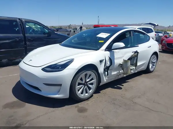 5YJ3E1EA0MF031925 2021 TESLA MODEL 3 - Image 2