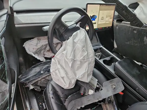 5YJ3E1EA0MF043802 2021 TESLA MODEL 3 - Image 8