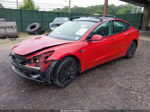 5YJ3E1EA0MF047512 2021 TESLA MODEL 3 - Image 2