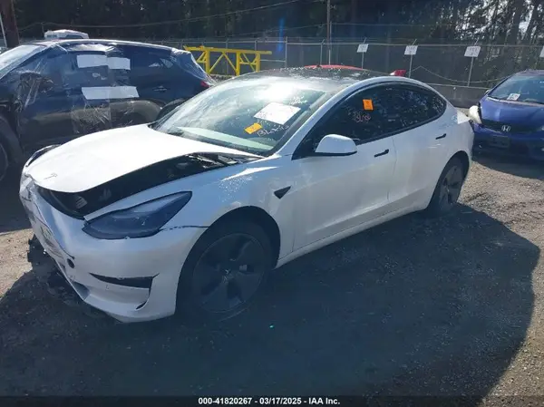 5YJ3E1EA0MF062074 2021 TESLA MODEL 3 - Image 2