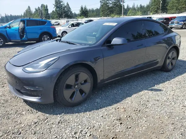 5YJ3E1EA0MF063693 2021 TESLA MODEL 3 - Image 1