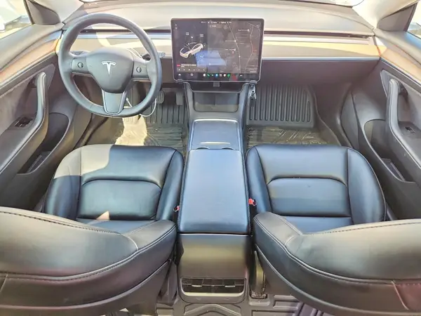 5YJ3E1EA0MF090103 2021 TESLA MODEL 3 - Image 8