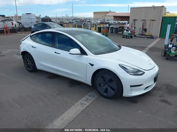 5YJ3E1EA0MF850563 2021 TESLA MODEL 3 - Image 1