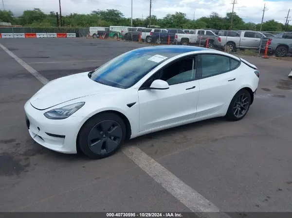5YJ3E1EA0MF850563 2021 TESLA MODEL 3 - Image 2