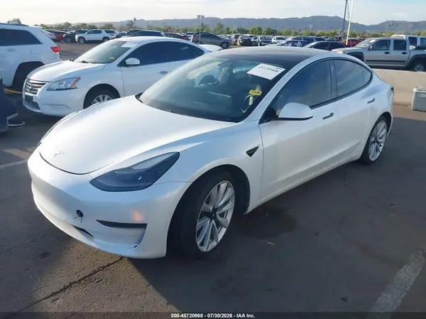 5YJ3E1EA0MF871834 2021 TESLA MODEL 3 - Image 2