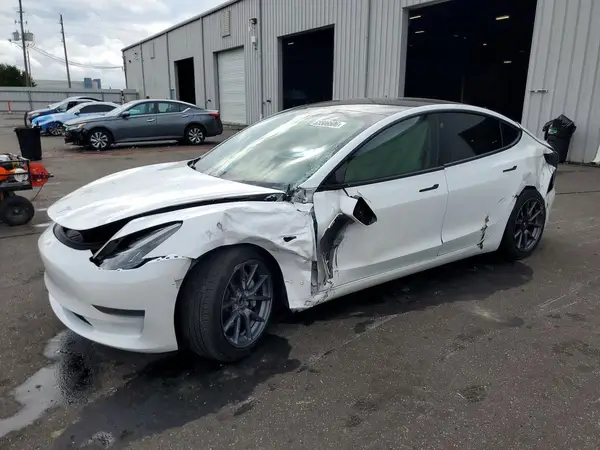 5YJ3E1EA0MF915346 2021 TESLA MODEL 3 - Image 1