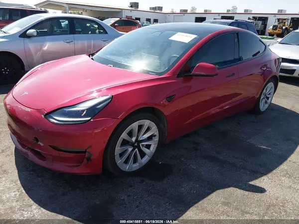 5YJ3E1EA0MF983050 2021 TESLA MODEL 3 - Image 2