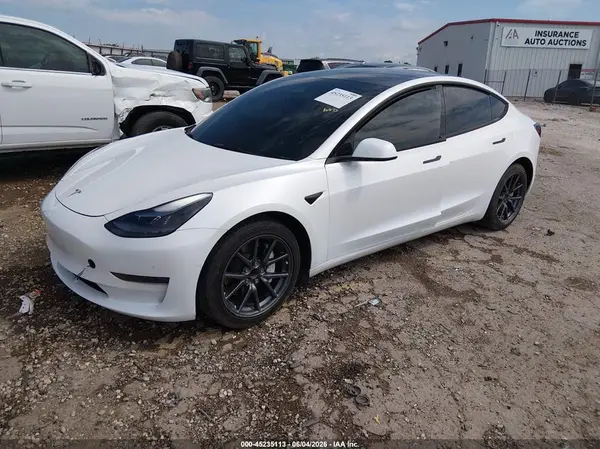 5YJ3E1EA0NF124638 2022 TESLA MODEL 3 - Image 2