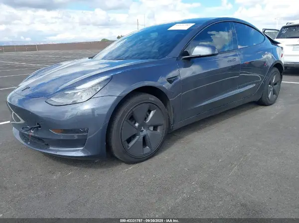 5YJ3E1EA0NF127314 2022 TESLA MODEL 3 - Image 2