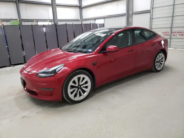 5YJ3E1EA0NF187769 2022 TESLA MODEL 3 - Image 1