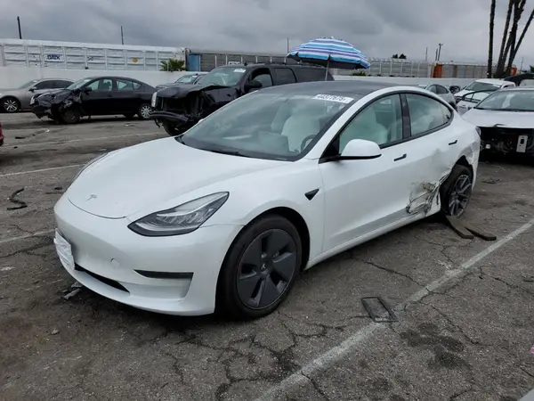 5YJ3E1EA0NF243404 2022 TESLA MODEL 3 - Image 1