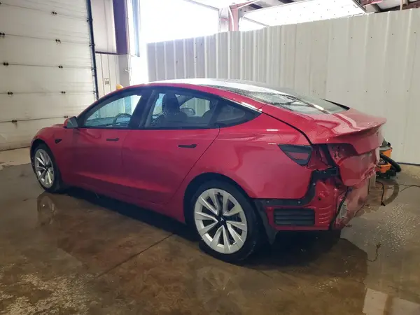 5YJ3E1EA0NF287001 2022 TESLA MODEL 3 - Image 2