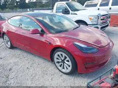 5YJ3E1EA0NF287421 2022 TESLA MODEL 3