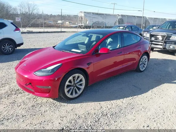 5YJ3E1EA0NF304413 2022 TESLA MODEL 3 - Image 2