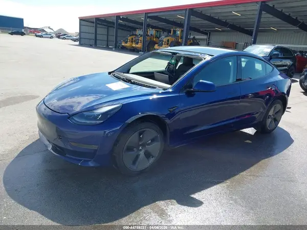 5YJ3E1EA0NF326900 2022 TESLA MODEL 3 - Image 2