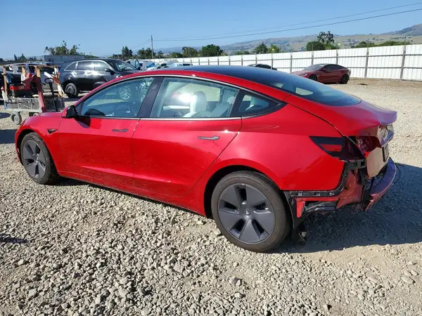5YJ3E1EA0NF345169 2022 TESLA MODEL 3 - Image 2