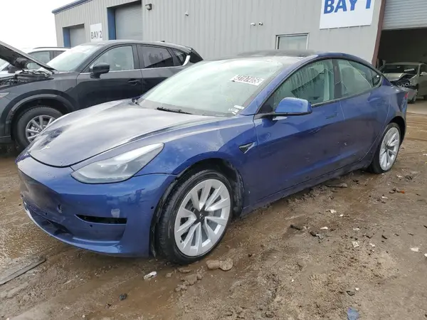 5YJ3E1EA0NF369178 2022 TESLA MODEL 3 - Image 1