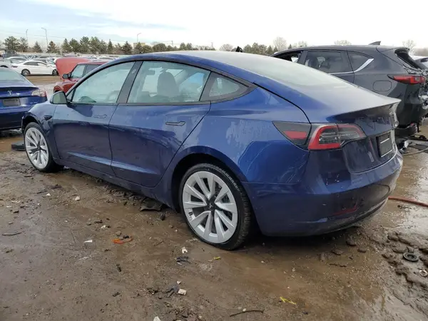 5YJ3E1EA0NF369178 2022 TESLA MODEL 3 - Image 2