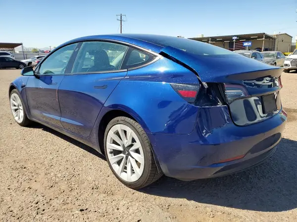 5YJ3E1EA0NF370802 2022 TESLA MODEL 3 - Image 2