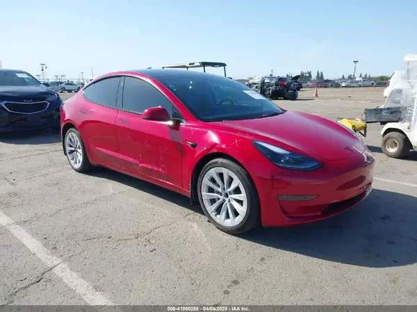 5YJ3E1EA0NF372226 2022 TESLA MODEL 3 - Image 1