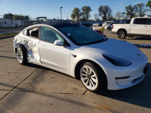 2023 TESLA MODEL 3 COPART lot 46052596 auction photo 4