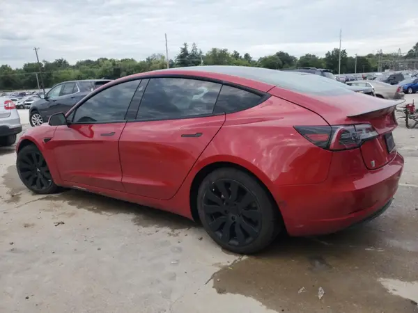 5YJ3E1EA1MF017256 2021 TESLA MODEL 3 - Image 2
