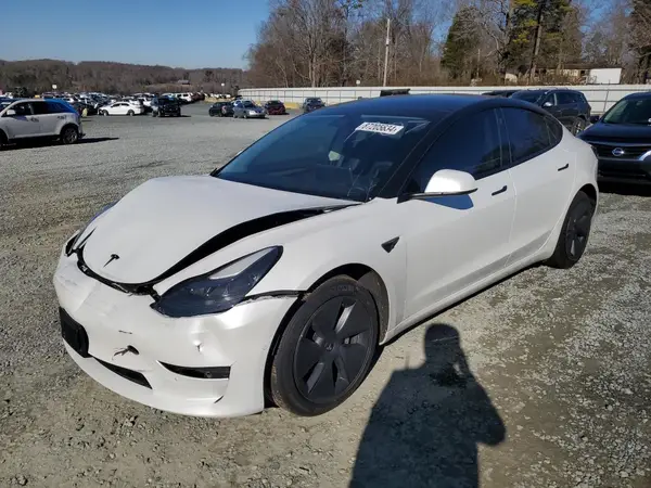 5YJ3E1EA1MF021307 2021 TESLA MODEL 3 - Image 1