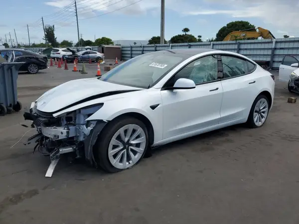 5YJ3E1EA1MF032405 2021 TESLA MODEL 3 - Image 1