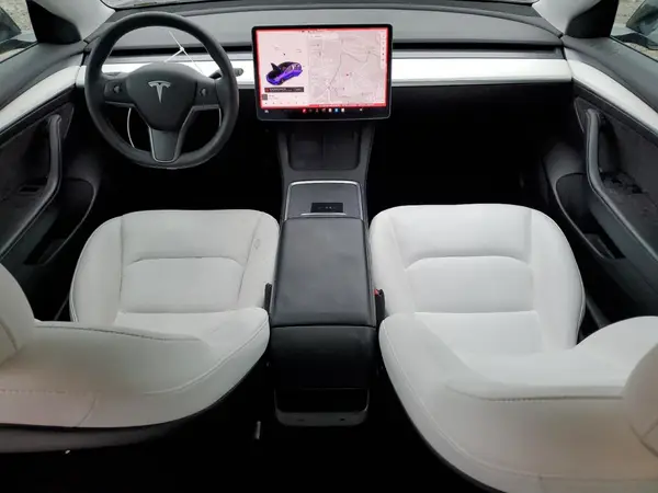 5YJ3E1EA1MF046157 2021 TESLA MODEL 3 - Image 8