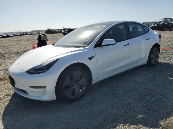5YJ3E1EA1MF074993 2021 TESLA MODEL 3 - Image 1