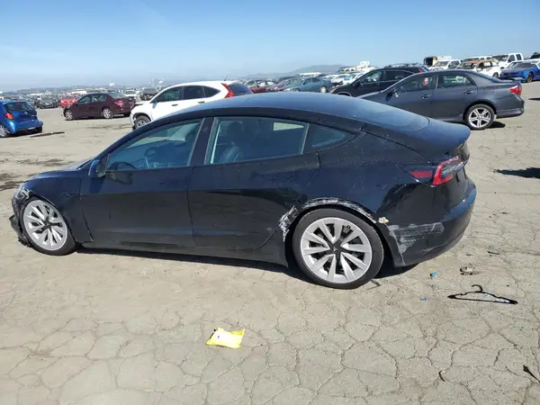5YJ3E1EA1MF076792 2021 TESLA MODEL 3 - Image 2