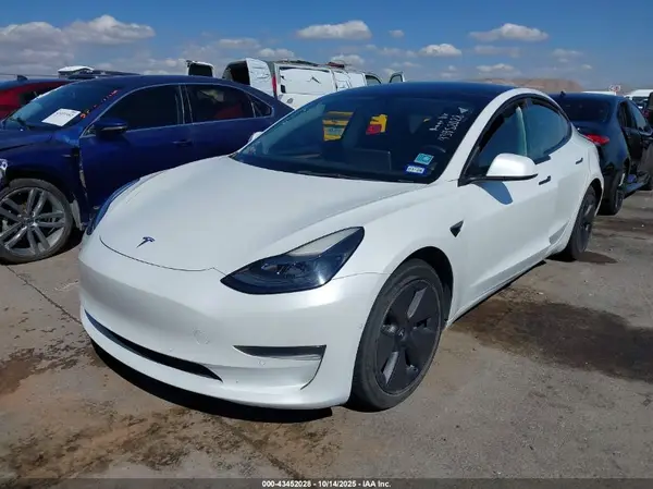5YJ3E1EA1MF093382 2021 TESLA MODEL 3 - Image 2