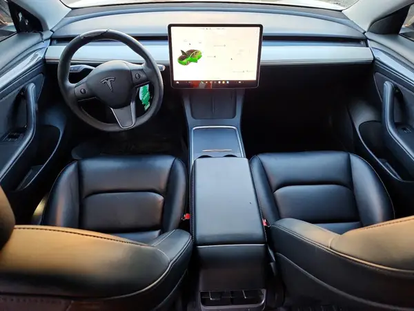 5YJ3E1EA1MF100489 2021 TESLA MODEL 3 - Image 8