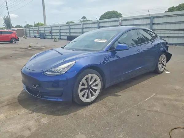 5YJ3E1EA1MF849910 2021 TESLA MODEL 3 - Image 1